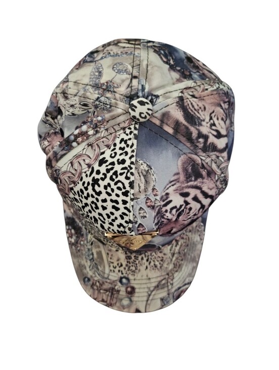 Hater Snapback Tiger Cheetah Patterned Hat main image 11